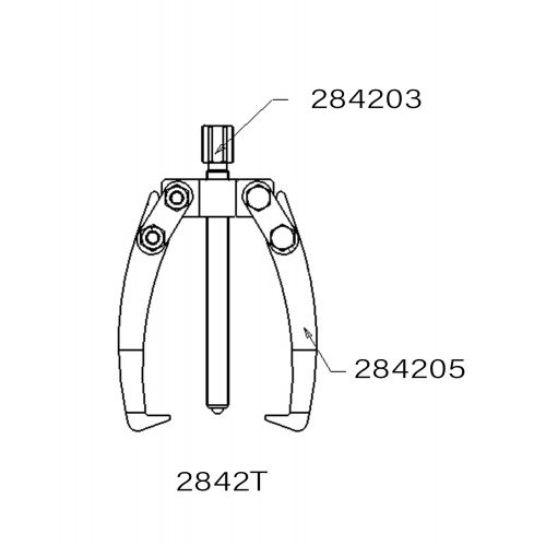 EXTRACTOR FORZA 3 PATAS BRICO 65X75